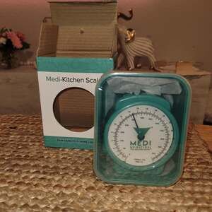 MEDI Weight Loss Food Scale 50g x 1/4oz 450g / 16oz Total Green